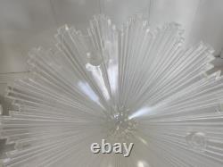 ANTIQUE VINTAGE ART DECO CEILING CHANDELIER Light Fixture Porcelain PORCELIER