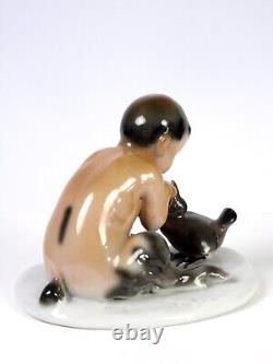 ART DECO GOEBEL FAUN FIGURINE (Ref 2185)