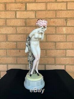 ART DECO GOLDSCHEIDER Porcelain Figurine PROMISE VIENNA