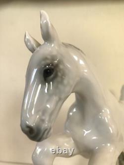ART DECO HUTSCHENREUTHER-ROSENTHAL FOAL HORSE PORCELAIN FIGURINE by ACHTZIGER