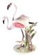 Art Deco Large Pair Flamingos Figurine 31cm Keramos Wein Austria C1930 Mint