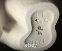 ART DECO SCULPTURE NUDE FEMALE FIGURINE GRONAU ROSENTHAL GERMANY 1940s STATUE