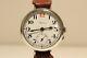 Art Deco Ww1 Era Rare Swiss 34mm Men's Mechanical Watch Doxa/porcelain Dial