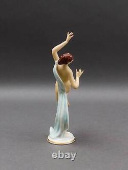 Alka Kunst Dresden Art Deco Germany Porcelain Woman Girl Lady Dancer Figurine