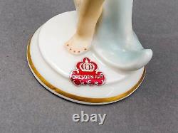 Alka Kunst Dresden Art Deco Germany Porcelain Woman Girl Lady Dancer Figurine