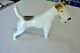 Allach Porcelain Airedale Standing Fox Terrier Dog No. 19 Theodore Karner Marked