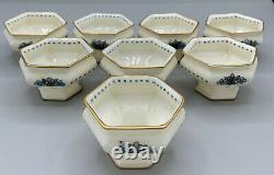 American Belleek Lenox Antique Art Nouveau Deco Coffee Service 47 Pieces