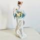 Ancient Muse Vtg Romania Porcelain Iridescent Stipo Dorohoi Woman Figurine