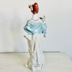 Ancient Muse VTG Romania Porcelain Iridescent Stipo Dorohoi Woman Figurine