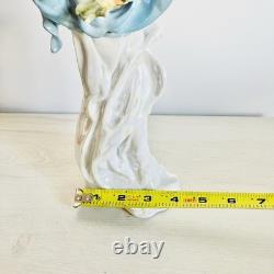 Ancient Muse VTG Romania Porcelain Iridescent Stipo Dorohoi Woman Figurine