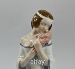 Antique 1913 Art Deco Rosenthal Porcelain # 303 Roses Figurine Albert Caasmann