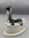 Antique 1913s German Rosenthal Porcelain Figurine Princess&the Frog By Leo Rauth