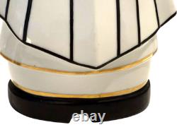 Antique 1920's Art Deco Robj Era French Porcelain Figural Boudoir Perfume Lamp