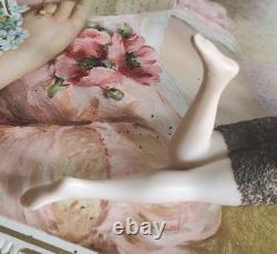 Antique 1920s German Porcelain Bathing Beauty Figurine #2