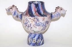 Antique 1920s VALLY WIESELTHIER CERAMIC HORSE VASE Wiener Werkstatte Art Deco