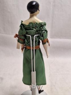 Antique 8.5 Pierrot Porcelain Doll on Reproduction Body Art Deco Germany c1920s