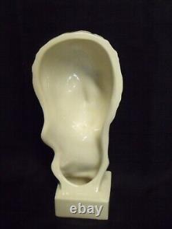 Antique Art Deco Abco White Porcelain 9 Female Bust Figurine Mint