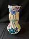 Antique Art Deco Amphora Pottery Vase Czscho Slovakia 1920s. Marked Bottom