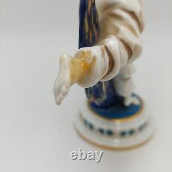 Antique Art Deco E. A. Muller German Porcelain Lady Woman Figurine Figure