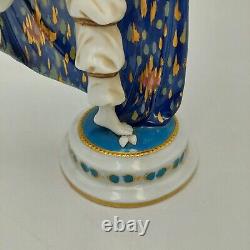 Antique Art Deco E. A. Muller German Porcelain Lady Woman Figurine Figure