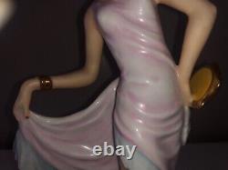 Antique Art Deco German Porcelain Lady Woman Dancer Ballerina Figurine Figure