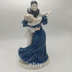 Antique Art Deco Heubach Pierrot Dancer German Porcelain Figurine Figure