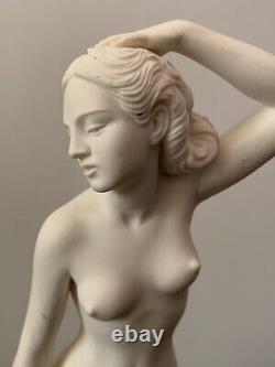 Antique Art Deco Italian Nude Women 13 Tall