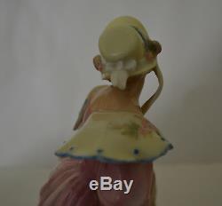 Antique Art Deco Karl Ens Germany Porcelain Dancing Lady Figurine