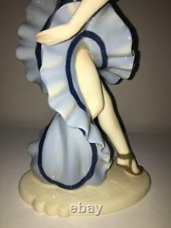 Antique Art Deco Porcelain Dancer Ballerina Lady Woman Figurine Figure Pierrette