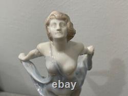 Antique Art Deco Rosenthal Porcelain Bride of Wind Figurine Liebermann Design