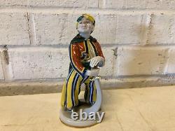 Antique Art Deco Rosenthal Porcelain The Robber Figurine Man 1929 Rare