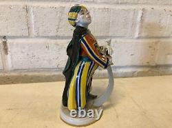 Antique Art Deco Rosenthal Porcelain The Robber Figurine Man 1929 Rare