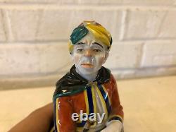 Antique Art Deco Rosenthal Porcelain The Robber Figurine Man 1929 Rare