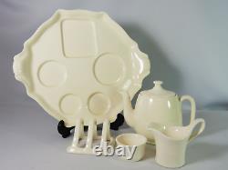 Antique Art Deco Royal Winton Grimwades Countess Breakfast Set Teapot Toast Rack