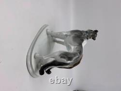 Antique Art Deco vintage Karl Ens porcelain Borzoi pair wolfhound Porzellan dogs