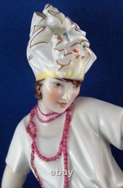 Antique Augarten Art Deco Porcelain Figurine Figure Porzellan Figur Wien Vienna
