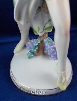 Antique Augarten Art Deco Porcelain Figurine Figure Porzellan Figur Wien Vienna