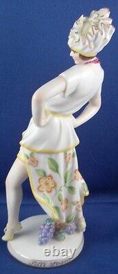 Antique Augarten Art Deco Porcelain Figurine Figure Porzellan Figur Wien Vienna