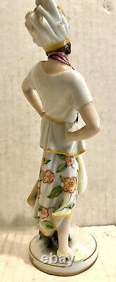 Antique Augarten Art Deco Porcelain Figurine Figure Wien Vienna # 1607