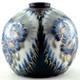 Antique Camille Tharaud Limoges Porcelain Vase, Art Deco Ceramics 1930/30