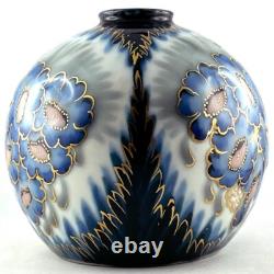 Antique Camille Tharaud Limoges porcelain vase, Art Deco ceramics 1930/30