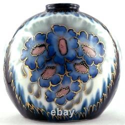 Antique Camille Tharaud Limoges porcelain vase, Art Deco ceramics 1930/30