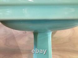 Antique Ceramic Jadeite Porcelain Pedestal Sink Kohler USA Vintage Old 1008-20B