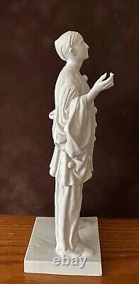 Antique French Sevres Art Deco Bisque Figure Of Pierrot Very Rare