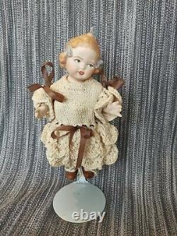 Antique Gebruder Heubach Bisque Porcelain Doll Elspeth