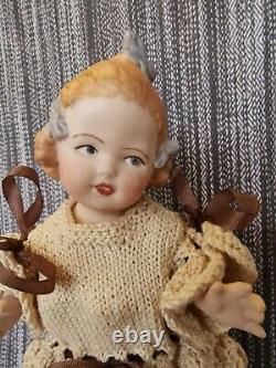 Antique Gebruder Heubach Bisque Porcelain Doll Elspeth