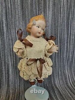 Antique Gebruder Heubach Bisque Porcelain Doll Elspeth