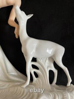 Antique Germany Art Deco Figurine. Schaubach, Germany. Ca. 1930. Mint Condition