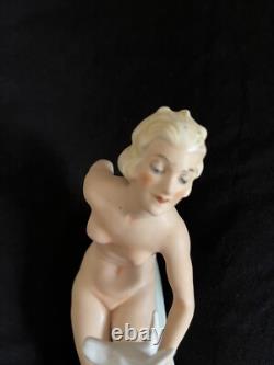 Antique Germany Art Deco Figurine. Schaubach, Germany. Ca. 1930. Mint Condition