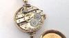 Antique Gold Filled Guilloche Lady Wristwatch 1920s Art Deco